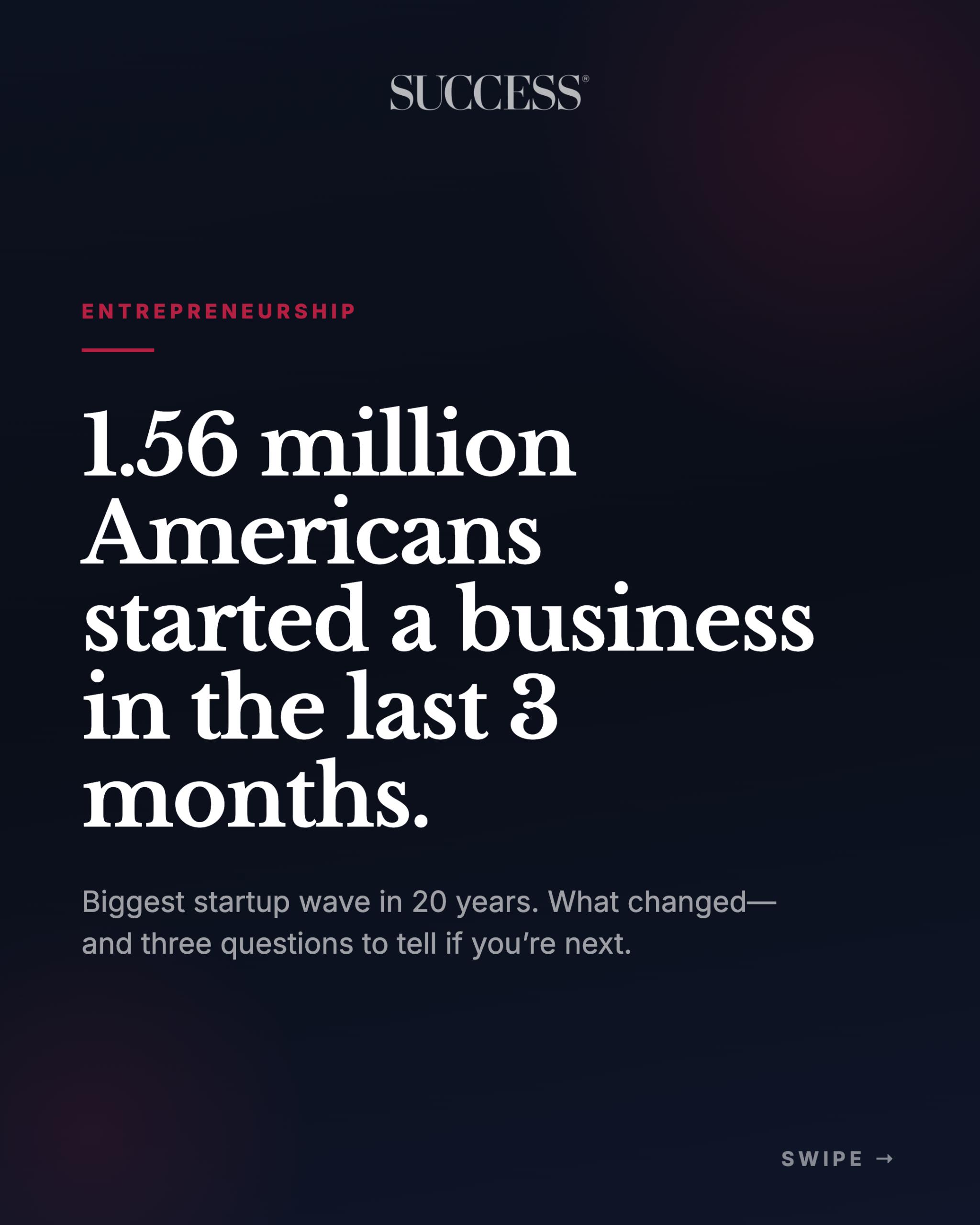 Post created by @successmagazine on 2026-06-01 00:15