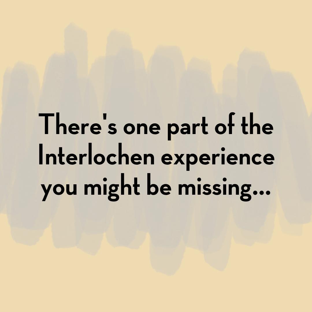 Post created by @interlochenarts on 2026-07-03 16:16